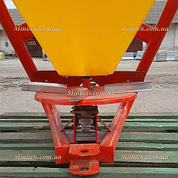 Розкидач мін. добрив  Jar-met (500 л, пластик, 4 лопатки)