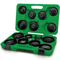 Комплект знімачів оливних фільтрів 16 од. TOPTUL (кришки + краб) JGAI1601 ORG