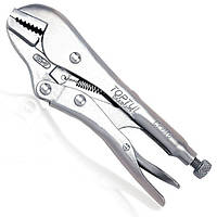 Кліщі затискні з фіксатором TOPTUL 250 мм DAAR1A10 ORG