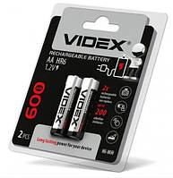 Акумулятори Videx HR6 AA 600 mAh, 2 шт