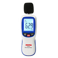 Вимірювач шуму (шумомер) Bluetooth 30-130 дБ WINTACT WT85B ORG