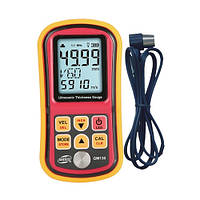 Товщиномір ультразвуковий універсальний 1-300 мм BENETECH GM130 ORG