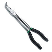 Плоскогубці з подовженими губками вигнуті 280 мм TOPTUL (кут 90°) DFAI1211 ORG