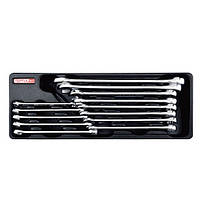 Набір комбінованих ключів 8-24 мм 13 од. (в ложементі) TOPTUL GAAT1301 ORG