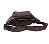 Чоловіча шкіряна сумка на пояс Dovhani D2 коричнева, фото 8