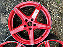 3 шт R18 5x114,3 ET32 червоні (00380)..., фото 3