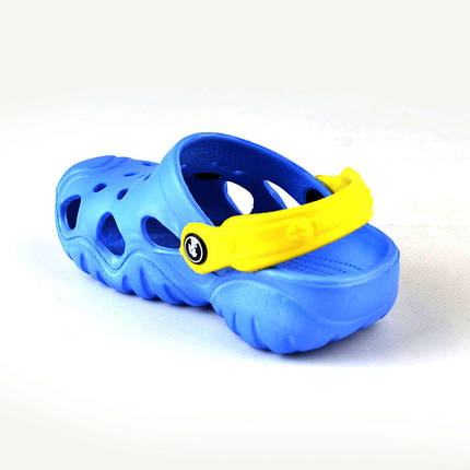 Сабо крокси дитячі 20-30 розмір Блакитні, фото 3