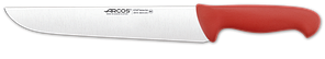 291822 Ніж для м'яса 250 мм серія "2900" червоний