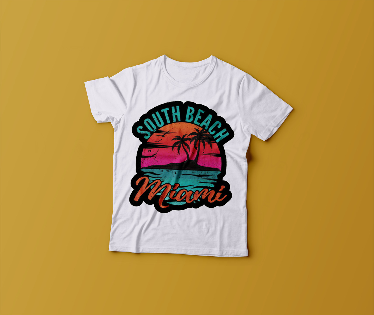Футболка YOUstyle Miami 0178 128 (10Y) White