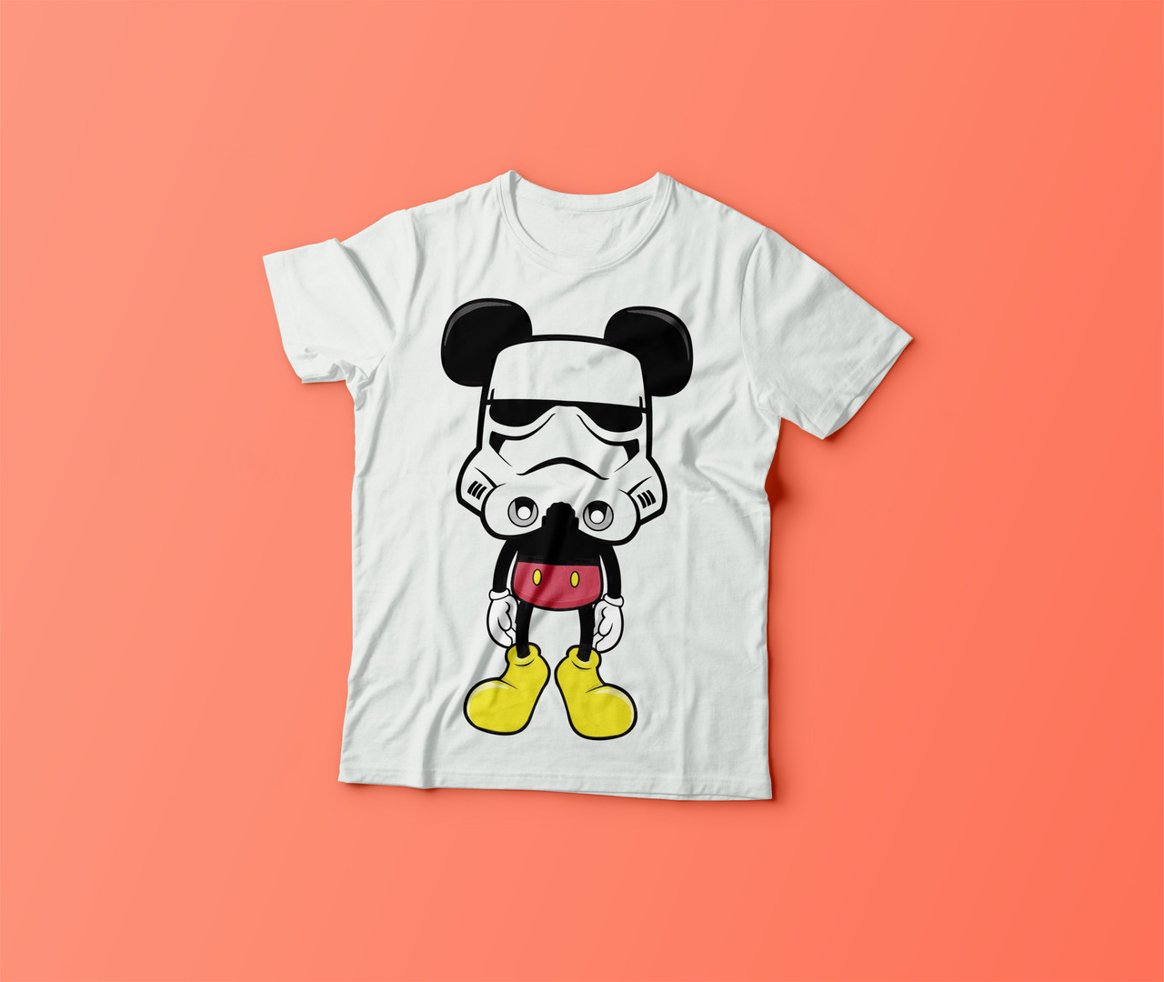 Футболка YOUstyle Mickey 0179 116(08Y) White