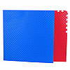 Мат татамі Eva-Line Extra Quality синій/червоний 100*100*3 см Плетінка 100 кг/м3 1 сорт, фото 3