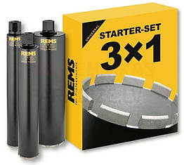 Набір алмазних коронок REMS 62-82-132