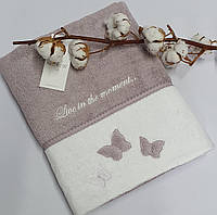 Полотенце Maison D'or Monique Butterfly 85x150 Dark Lilac