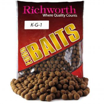 Бойли Richworth Euro Boilies KG1 15mm 1kg (риба / фрукти)