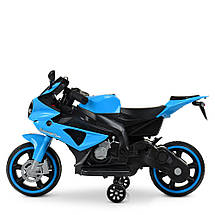 Дитячий електромотоцикл на 2 мотори Yamaha R1 Bambi M 4183-4, фото 4