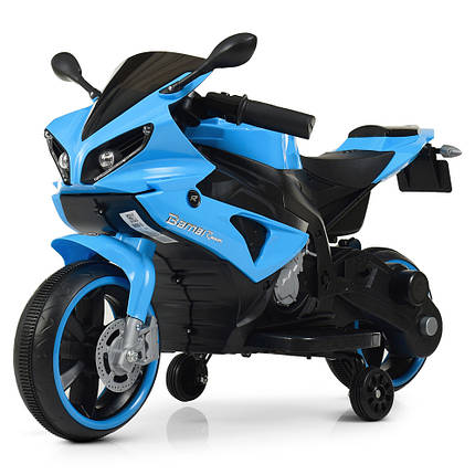 Дитячий електромотоцикл на 2 мотори Yamaha R1 Bambi M 4183-4, фото 1