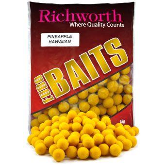 Тонучі Бойл Richworth Euro Boilies Pineapple Hawaiian 15mm 1kg (ананас)