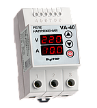 Реле напруги з контролем струму VA-protector 40 A DigiTOP, фото 4