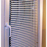 Пластикові жалюзі горизонтальні білі з доставкою по Україні, фото 7