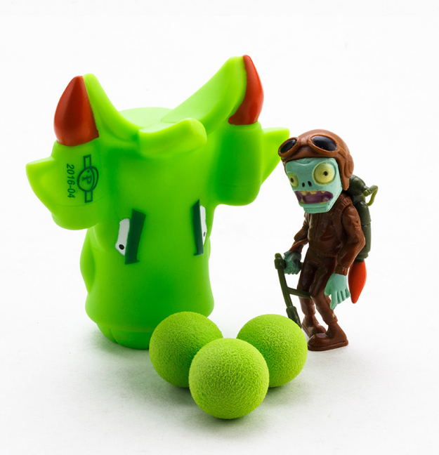 Іграшка Рослини проти зомбі Літак зелений Plants vs zombies