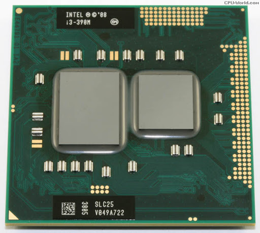 Процесор для ноутбука Intel Core i3 390M SLC25 2.66GHz/3M/35W Socket G1