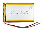 Акумулятор літій-полімерний 8000mAh, 3.7 v, 126090