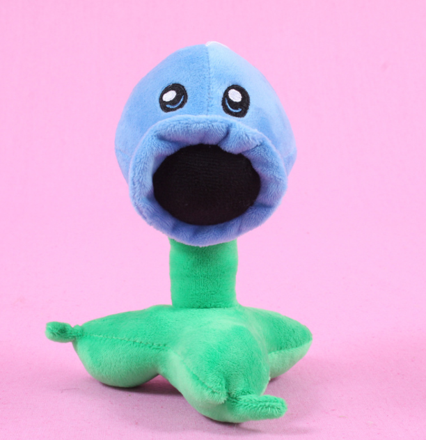 М'яка плюшева іграшка Рослини проти зомбі Горохострел морозний з гри Plants vs Zombies