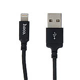Кабель Hoco X14 Times Speed Lightning 2m (iPhone) Black, фото 2