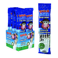 Трубочки для молока Quick Milk Magic Sipper Кокос (5x6г) 5 шт.Польща