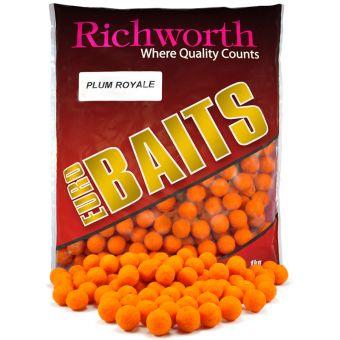 Тонучі Бойл Richworth Euro Boilies Plum Royale 15mm 1kg (слива)