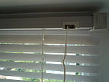 Жалюзі горизонтальні білі пластикові BS, доставка по Україні, фото 8