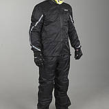 Мотодощовик IXS Calais Rain Jacket — Black Роздільний, фото 3