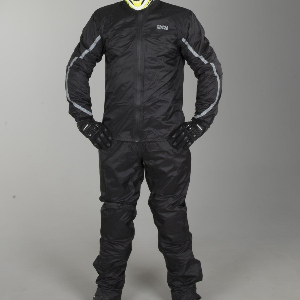 Мотодощовик IXS Calais Rain Jacket — Black Роздільний