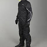 Мотодощовик IXS Calais Rain Jacket — Black Роздільний, фото 9