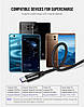 Кабель зарядний Ugreen Type-C 5A 40W Huawei Supercharge 2М Black Nylon (US279), фото 7