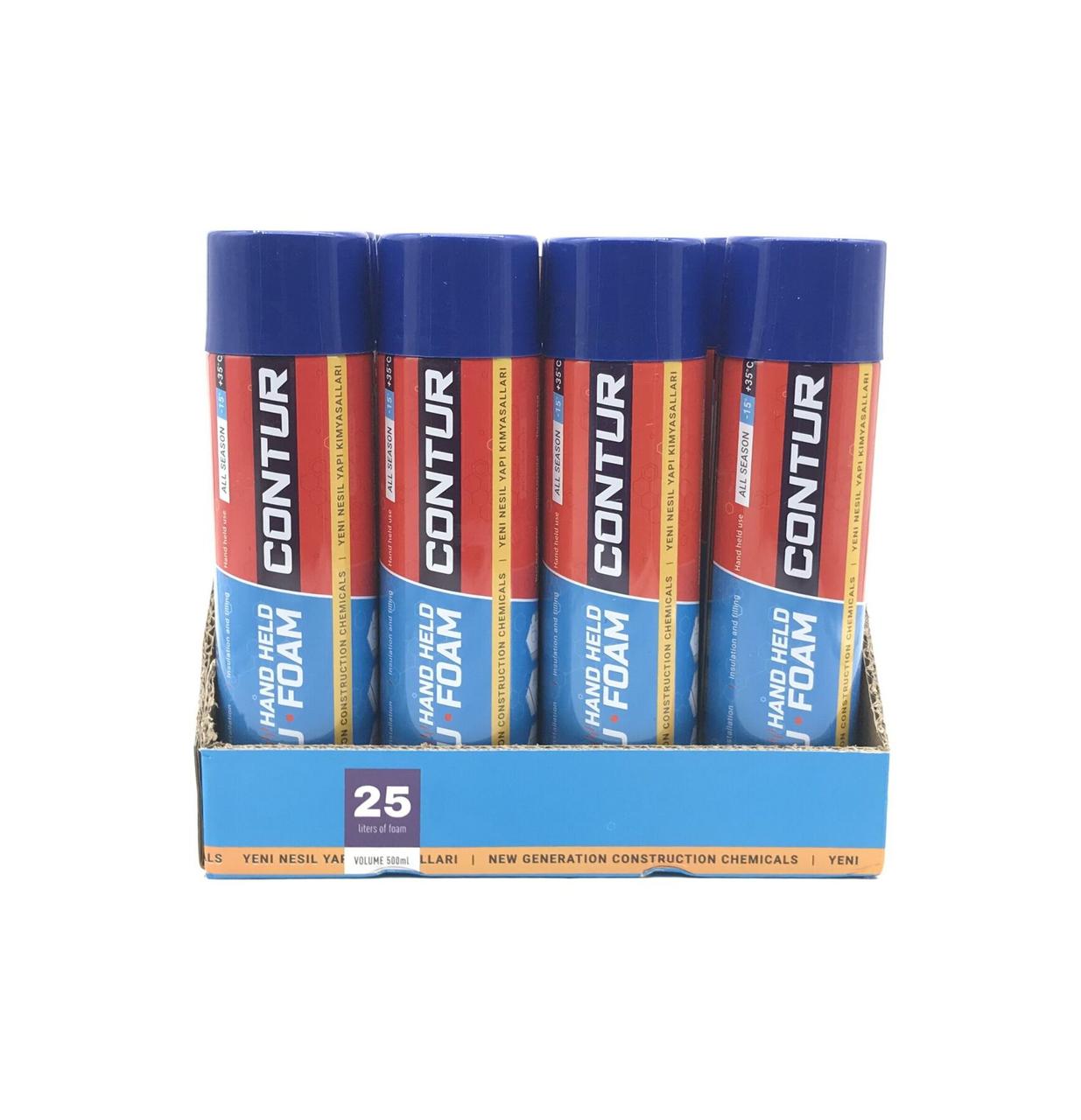Упаковка монтажної піни. Ручна CONTUR 550 HAND (BOX 12 шт)