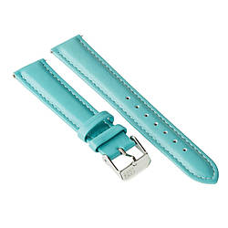 Ремінець для годинника ZIZ (небесно - блакитний, срібло)