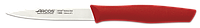 188622 Ніж для чищення 100 мм червоний серія "Nova"