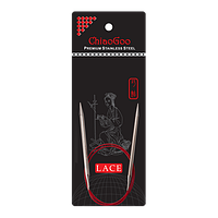 Спиці Chiaogoo Red Lace кругові (40 см) 4,5 мм