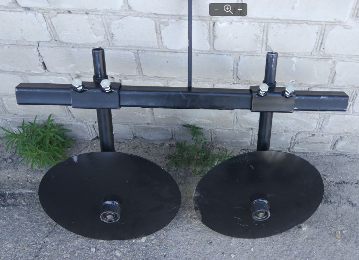 Окучник дисковий D370 регульований, фото 1