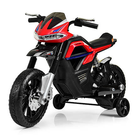 Дитячий мотоцикл на моторі з амортизатором Yamaha Bambi JT5158-3, фото 1
