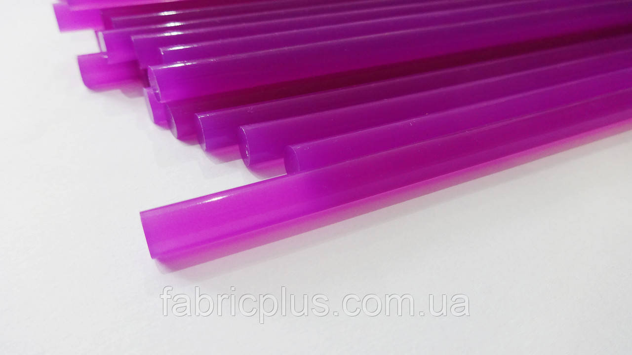 Клей для термопістолета фіолетовий 7 мм х 180 мм