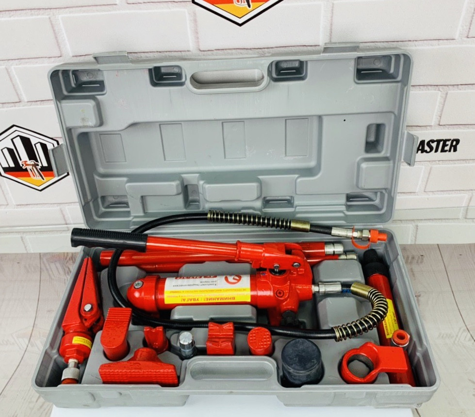 Розтяжка гідравлічна Intertool GT0200 (4т) Набір розтяжок