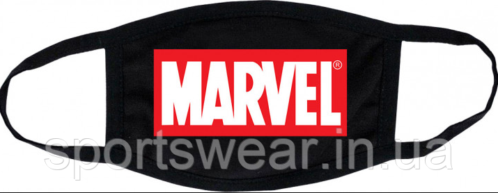 Захисна Маска для обличчя (Багаторазова) Marvel (жіноча,дитяча,чоловіча)