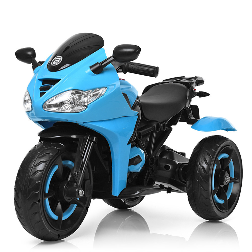 Електромотоцикл дитячий синій BMW Bambi M 3683L-4 до 40 кг