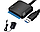 Перехідник для жорсткого диска USB 3.0 - SATA, 2.5", 3,5" з блоком живлення SSD жорсткий диск конвертер адаптер, фото 3