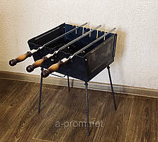 Мангал-валіза на 6 шампурів