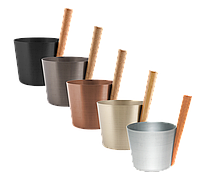 Зграя для сауни 5 л Rento алюміній сірий 261316, фото 5