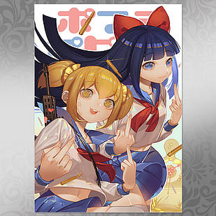 Плакат А3 Аніме Poputepipikku 006