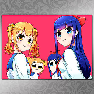 Плакат А4 Аніме Poputepipikku 008